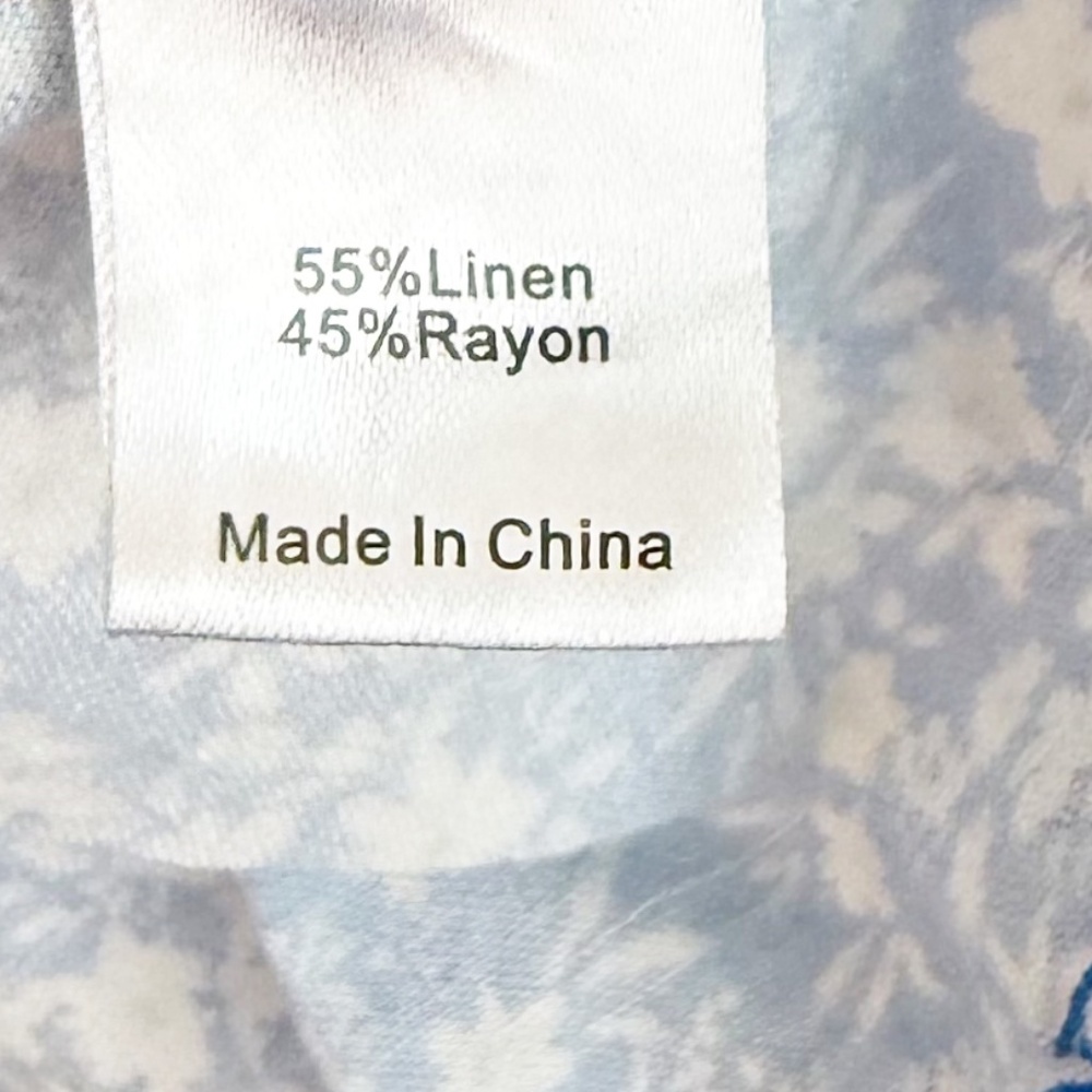 Tuckernuck Blooms On Broad Annie Smocked Linen Dress Size Small - Picture 4 of 6